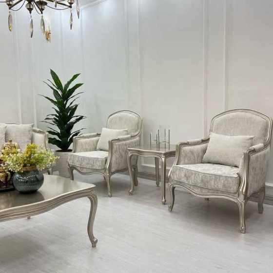 مبل کلاسیک فرانسوی روما 8 نفره