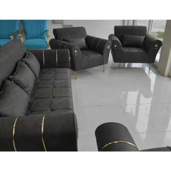 مبل راحتی اسکارلت پایه چوبی وفلزی 7 نفره با بهترین متریال