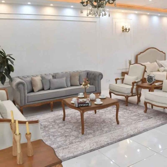 مبل کویین فرانسوی کلاسیک