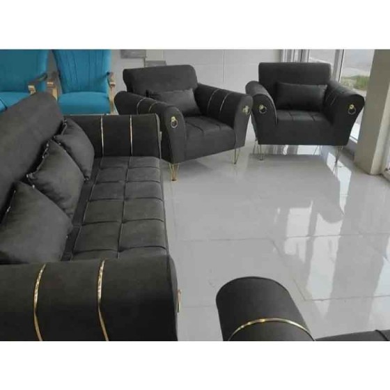 مبل راحتی اسکارلت ۷ نفره پایه فلز