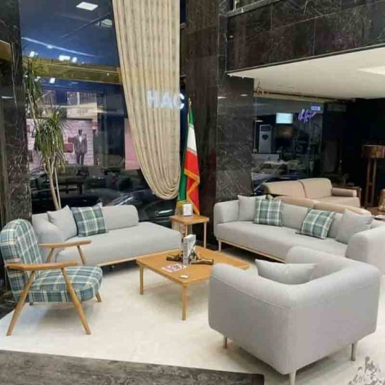 مبل راحتی مینیمال بارسلون ۷ نفره