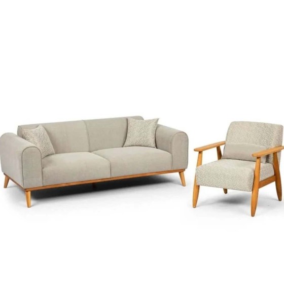 مبل راحتی هشت نفره مدل هوگو