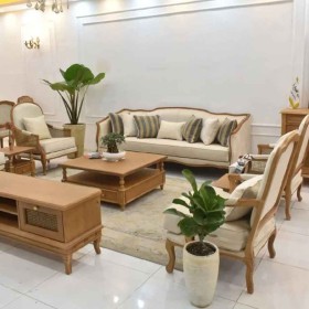 مبل کلاسیک فرانسوی لوگان 7 نفره