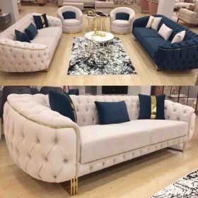 مبل راحتی چستر لوکاس ظرفیت ۸ نفره