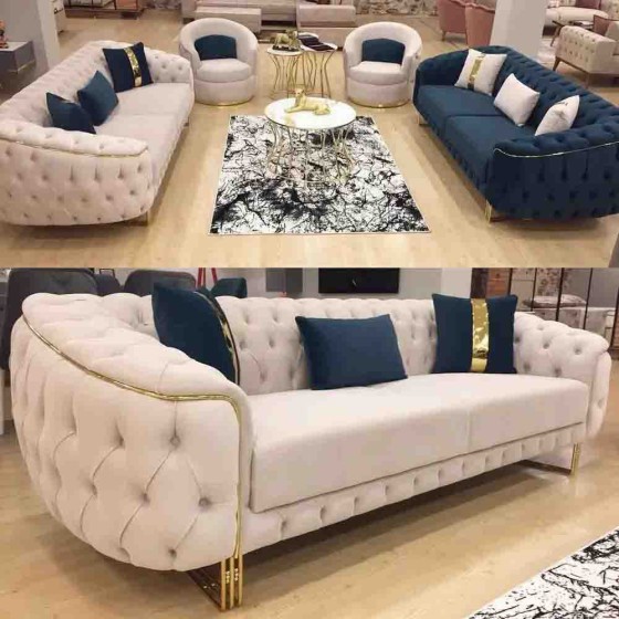 مبل راحتی چستر لوکاس ظرفیت ۸ نفره