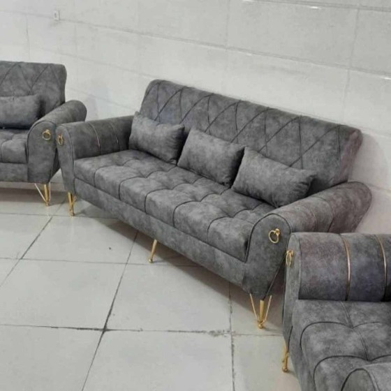 مبل راحتی اسکارلت ۷ نفره پایه فلز