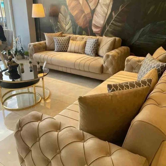 مبل راحتی چستر دایانا ۷ نفره