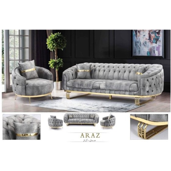 مبل راحتی چستر مدل آراز - مبلمان میلاد